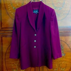 Vintage wool blazer jacket